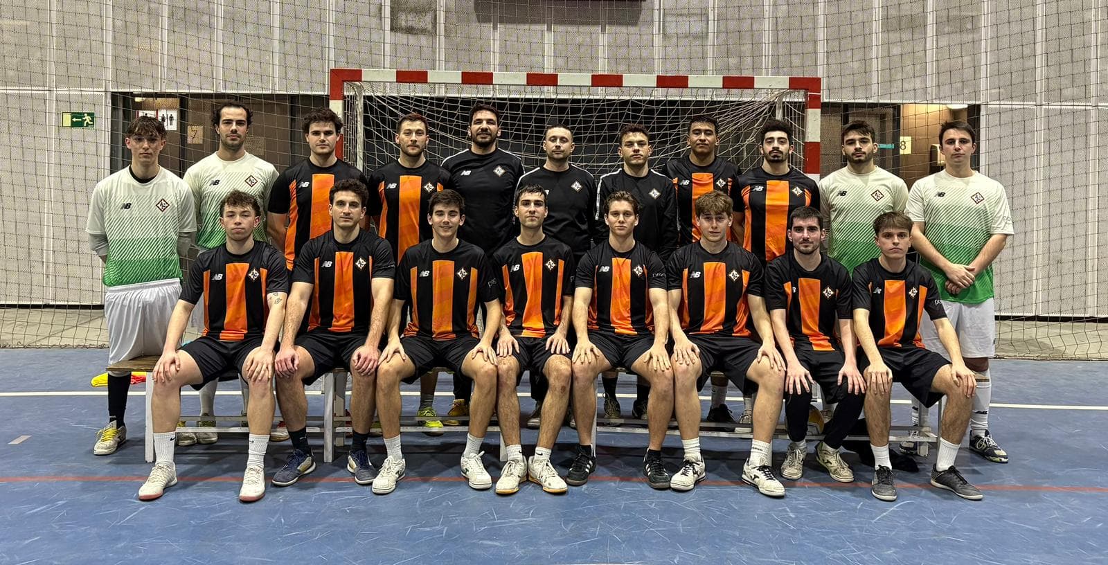 Equipo Sénior A del Atletic Les Corts Futsal